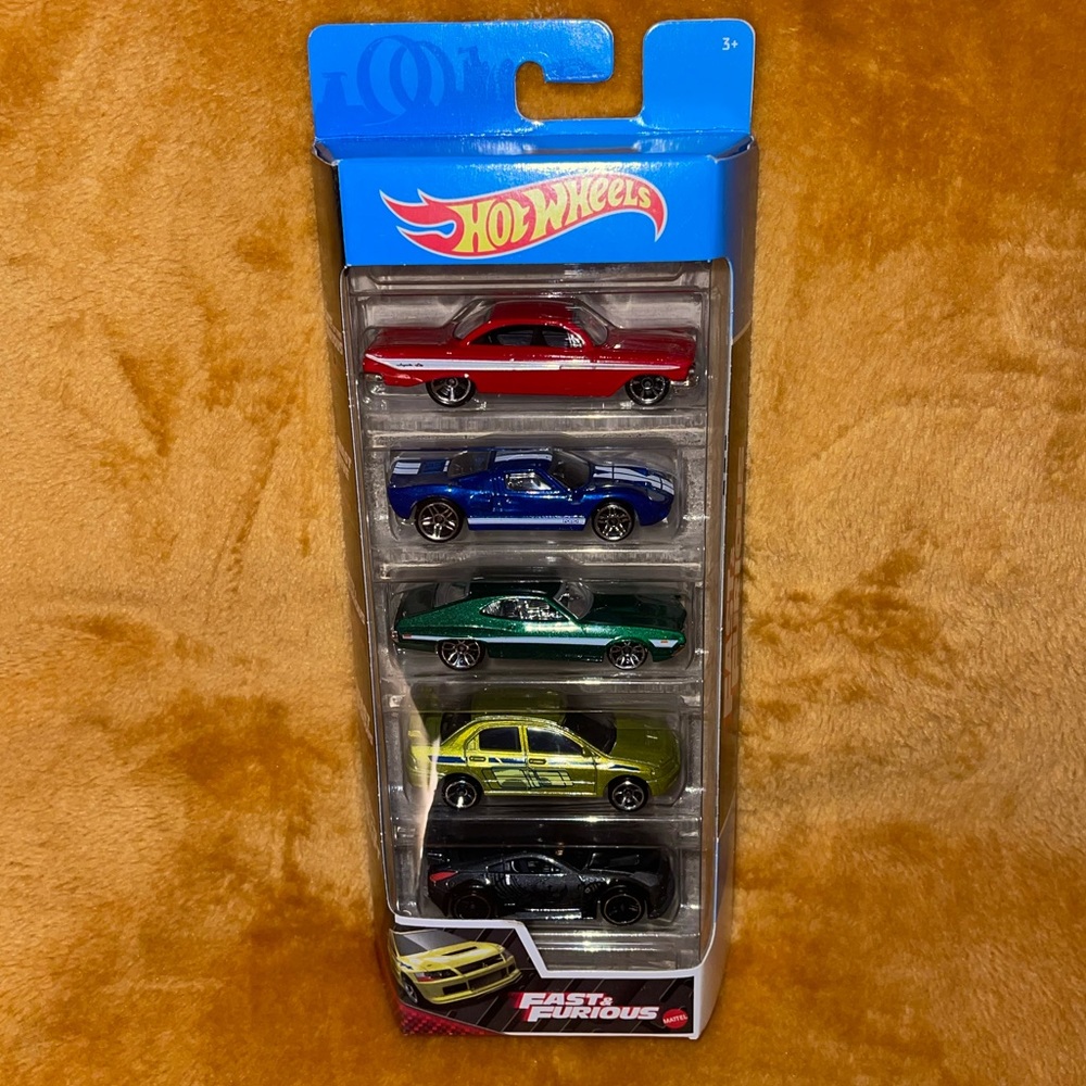 Hot Wheels Fast & The Furious Set of 5